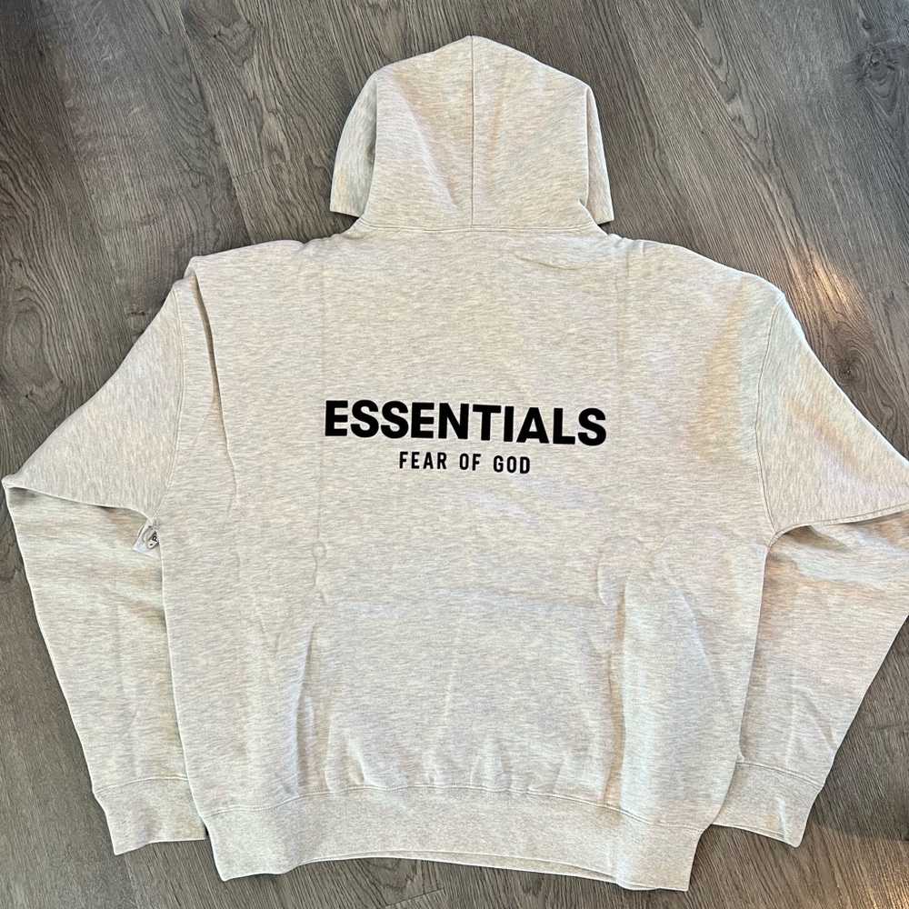 Fear of God Essentials Light Gray Tee